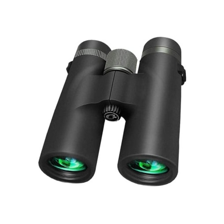Binoclu 12x42 Compact Observatie Pasari, Turism, Teatru, Opera, Negru