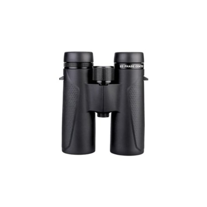 Бинокъл 10x42 IP68 Ed Glass Bak4 за лов, туризъм, наблюдение на птици, черен