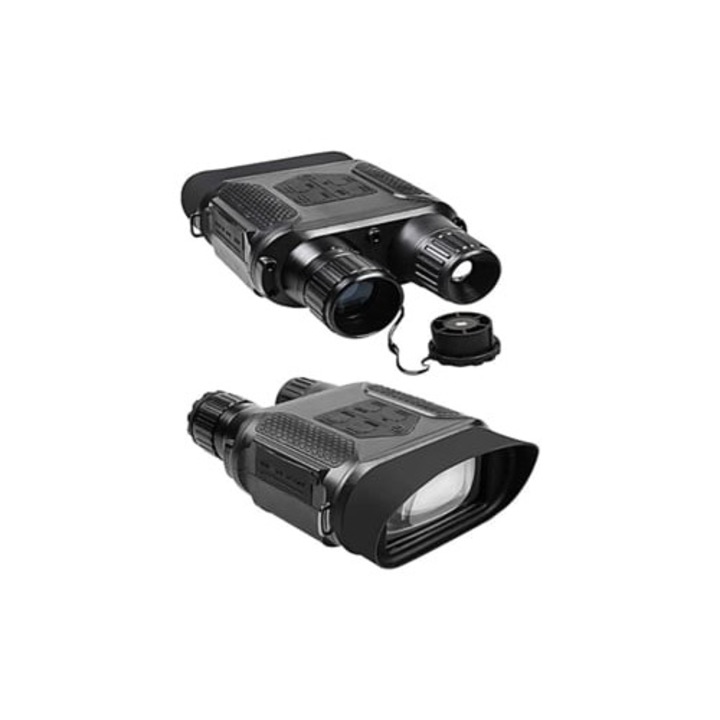 Binoclu cu viziune nocturna, 400m, 1080p, negru