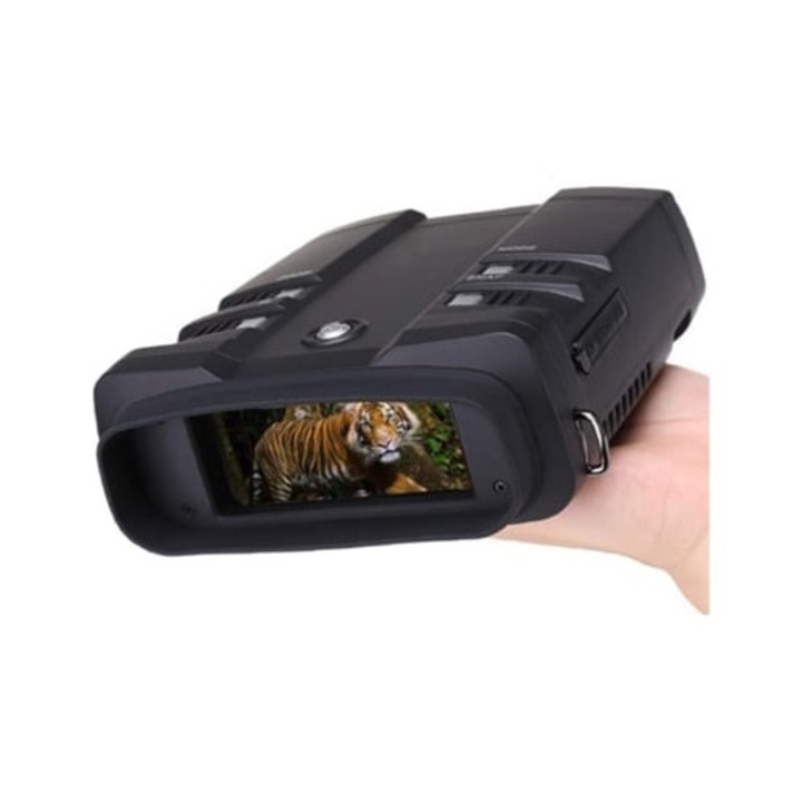 Бинокъл цифров с инфрачервено нощно виждане, 64g, черен