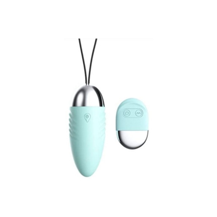 Távirányítós vibrátor, zöld