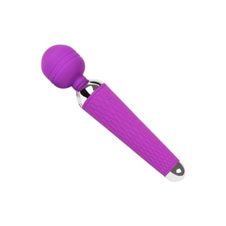 Vibrátor, vezeték nélküli, 10 rezgési móddal, lila