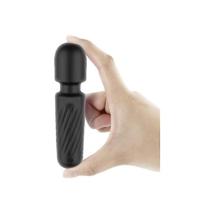 Vibrátor Mini Mate, vezeték nélküli, vízálló, fekete