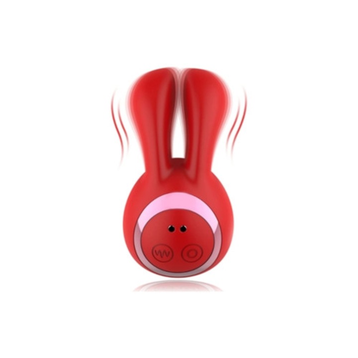 Vibrátor, 8 rezgésmód, csiklóstimulátor, piros