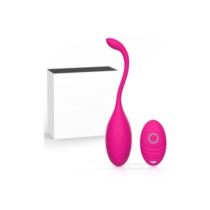 Távirányítós vibrátor, rózsaszín