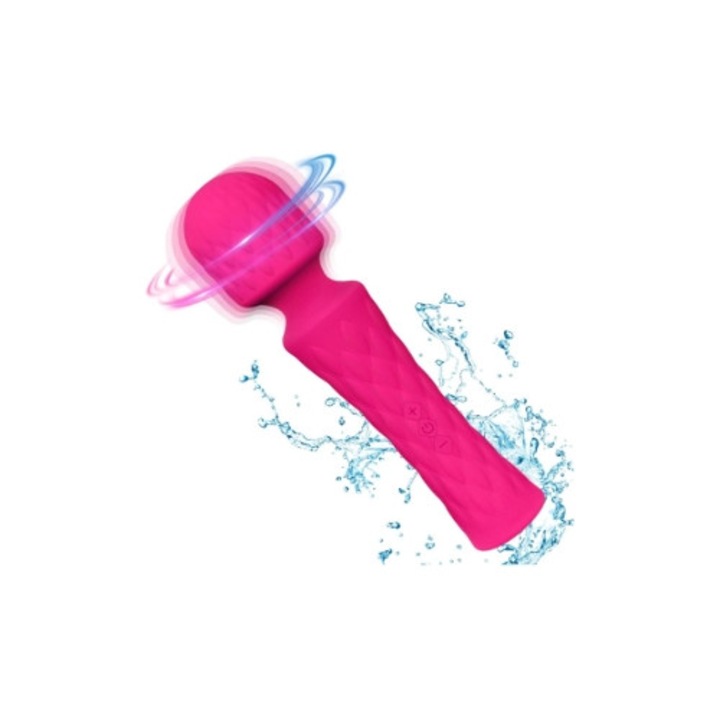 Klidális vibrátor, 8 rezgésmód, 5 sebesség, rózsaszín