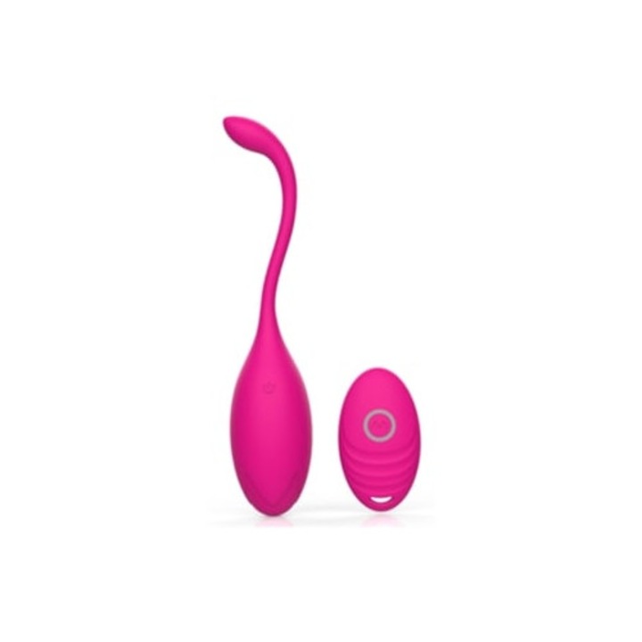 Vibrátor távirányítóval, rózsaszín