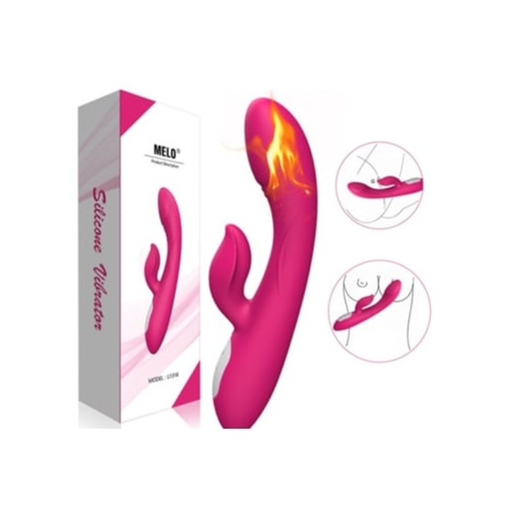 Вибратор за жени Melo, розов