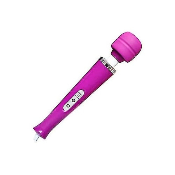 Вибратор със силен масаж, 20 ритъма, 10 интензитета, безшумен кабел