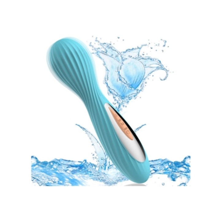 Vízálló vibrátor nőknek, kék