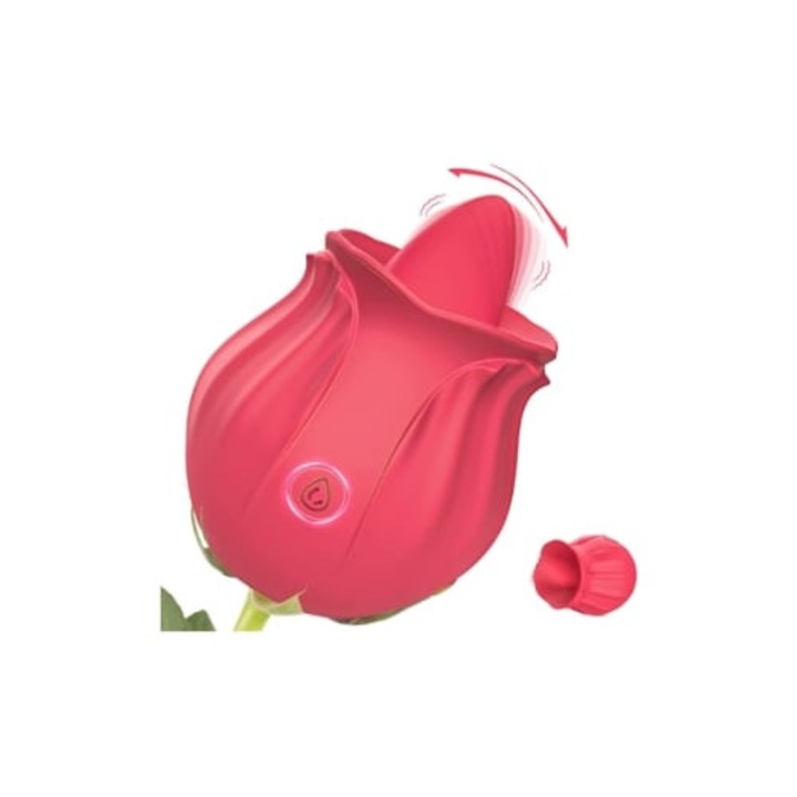 Розов вибратор за жени, личен масаж, 10 режима