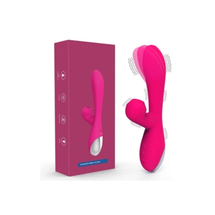 Klidális vibrátor, rózsaszín, pároknak