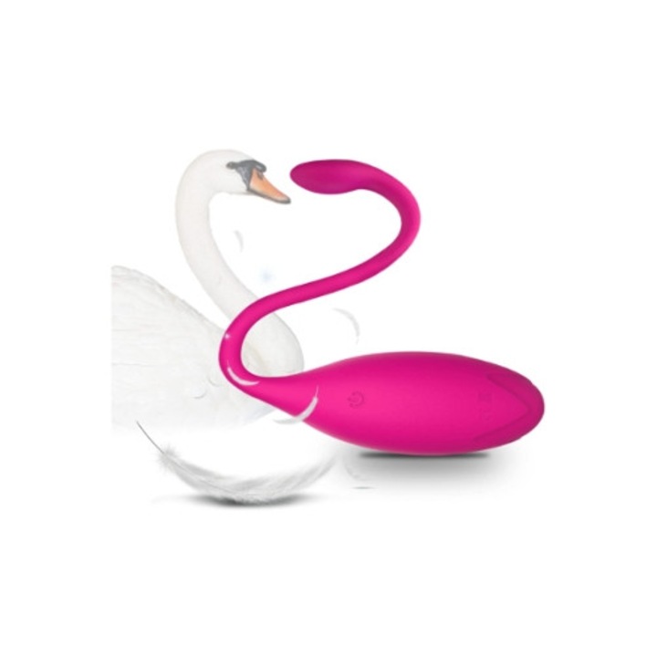 Vibrátor nőknek, rózsaszín, hattyú modell
