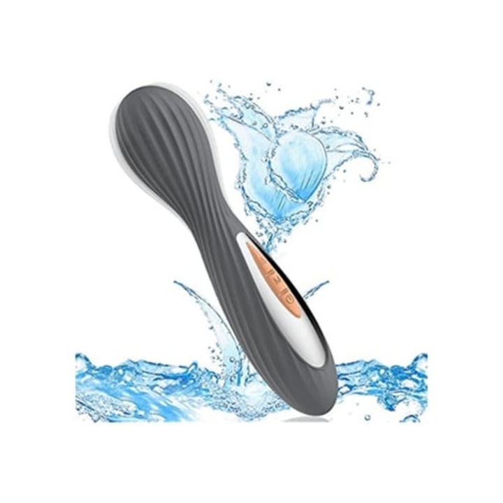 Преносим вибратор Bestvite Mini, 7 скорости, 9 режима на вибрация, черен