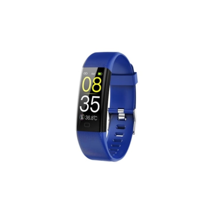 Bratara fitness 115 Plus, monitorizare ritm cardiac si tensiune arteriala, Bluetooth, multicolor