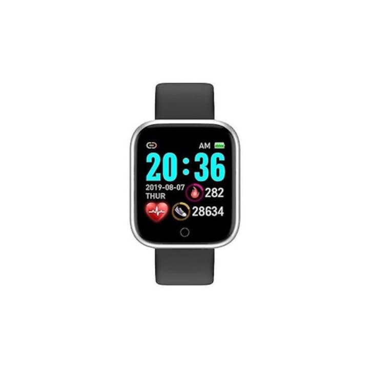 Bratara fitness inteligenta cu monitorizare a ritmului cardiac, a tensiunii arteriale, Ly Ebike
