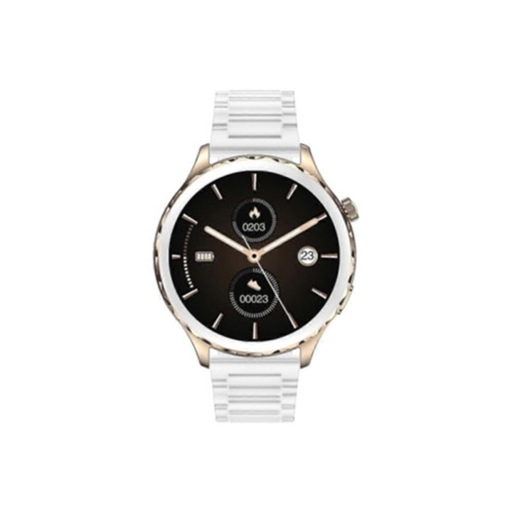 Bratara fitness Ak43, monitorizare ritm cardiac si tensiune arteriala, ecran HD 1.32"