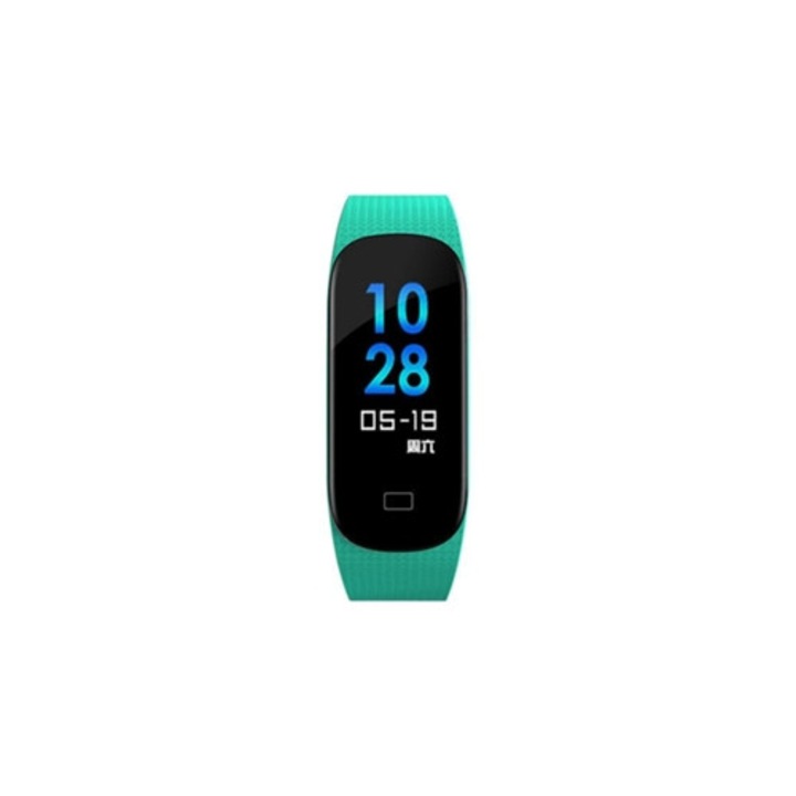 Bratara fitness inteligenta, monitor de tensiune arteriala, ecran color TFT 0.96