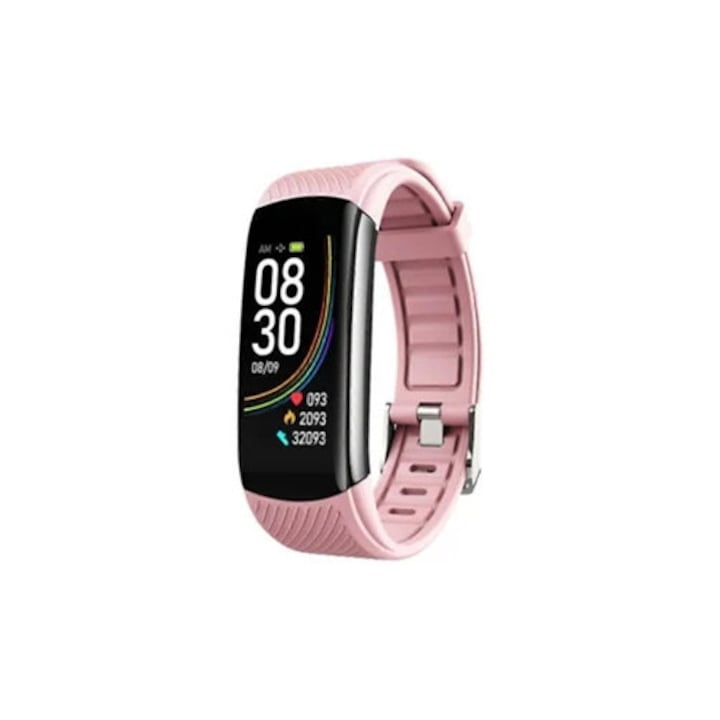 Bratara fitness Mi Band 7, monitorizare activitate fizica si tensiune arteriala, negru, set