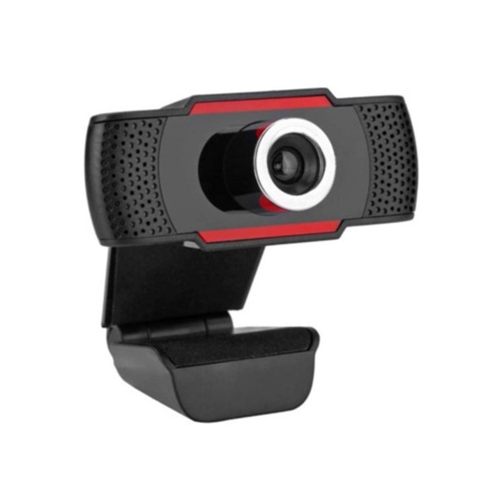 Kamera mini 1080P HD, zajcsökkentő mikrofonnal, fekete, élő közvetítéshez