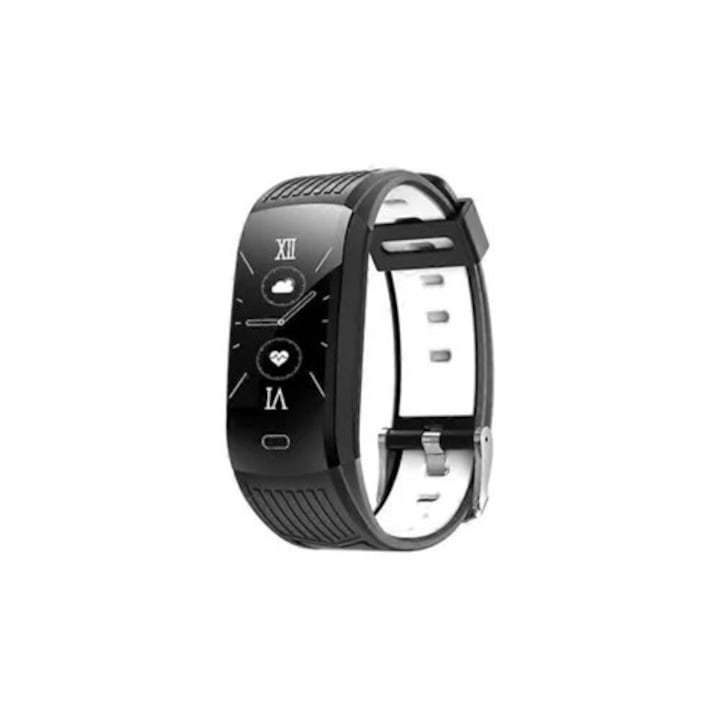 Bratara fitness HUAWEI Band 8, design ultrasubtire, monitorizare avansata a somnului, neagra, 43.45x24.54x8.99mm