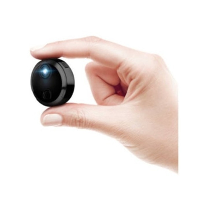 Camera spion WiFi ascunsa, Full HD 1080P, neagra