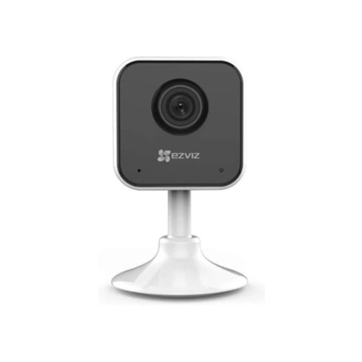 IP камера за наблюдение 720p HD, нощно виждане, двупосочно аудио, бяла