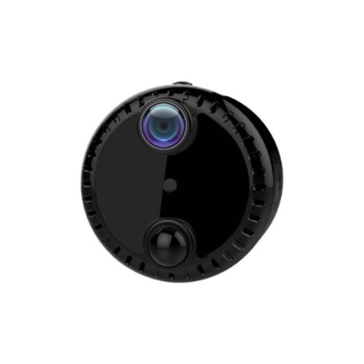 Camera spion mini, 1080P, viziune nocturna, alb