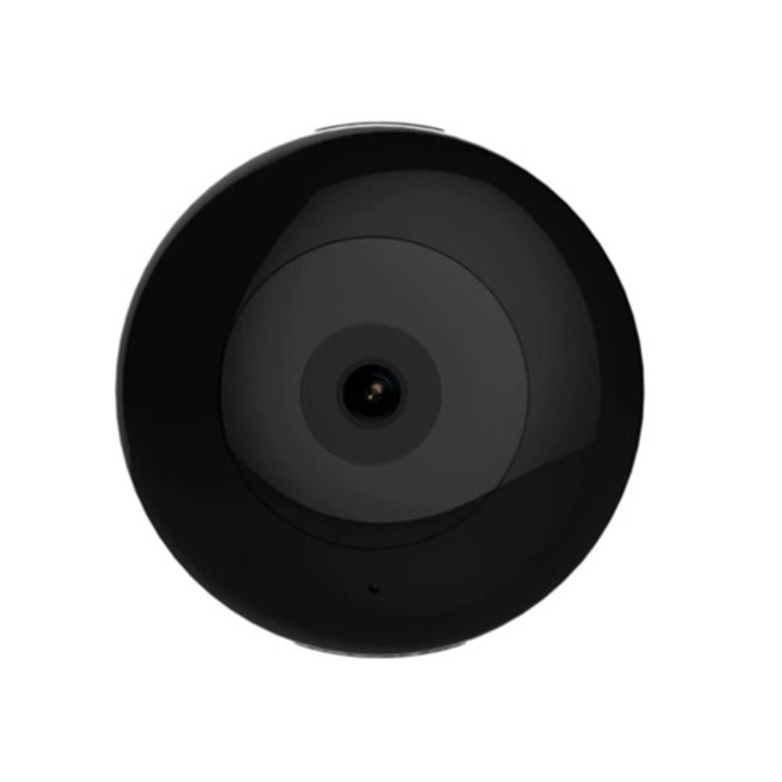 Мини WiFi камера за наблюдение, нощно виждане, видео в реално време, Черен