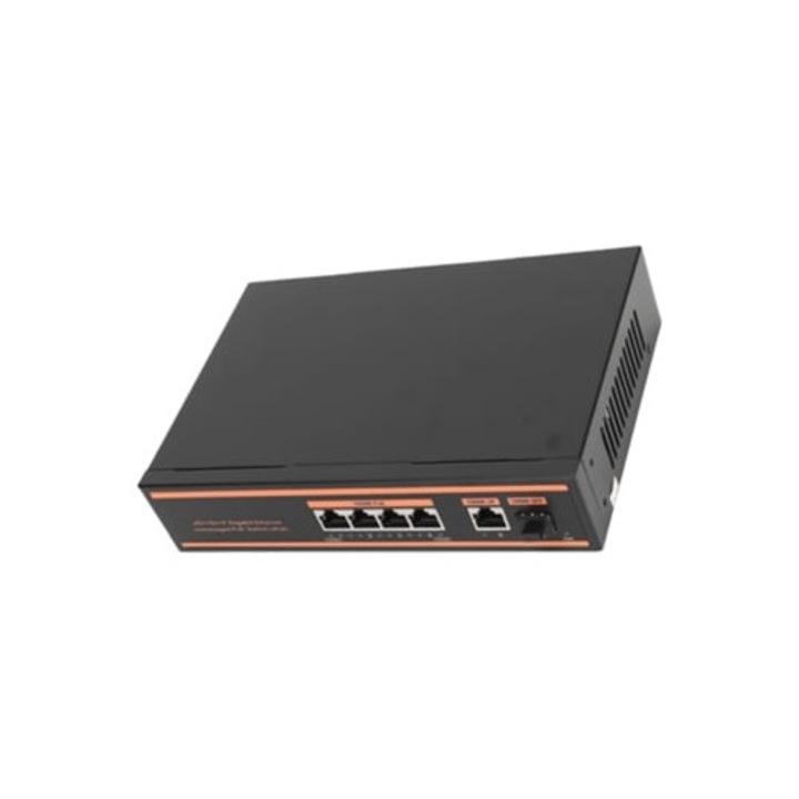 Гигабитов Poe суич 5 порта 4 Poe 1000mbps, 1 Uplink