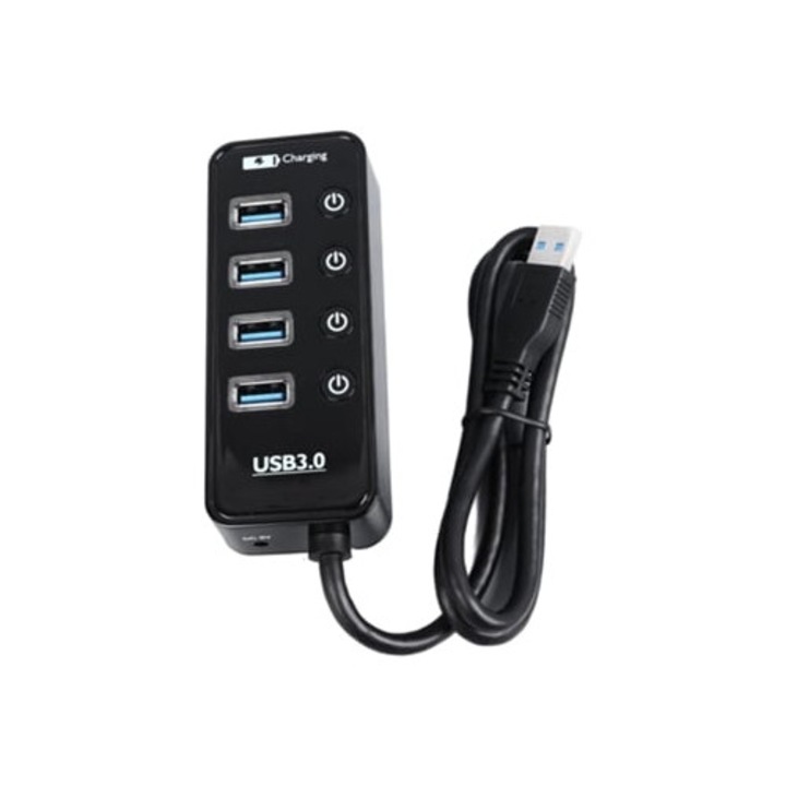 Hub USB 3.0 Multiport pentru Incarcare si Conexiuni