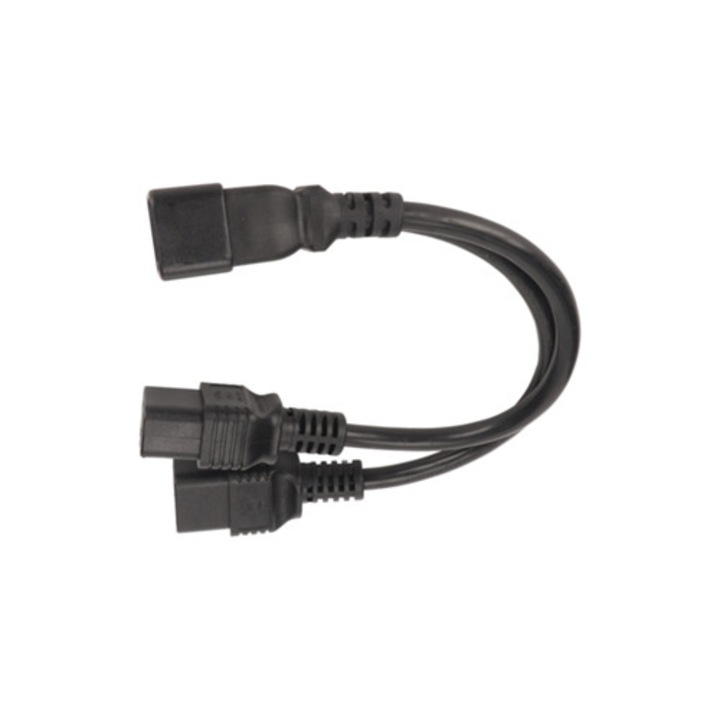 Univerzális tápkábel, C19-ről C20-ra, 1.5m