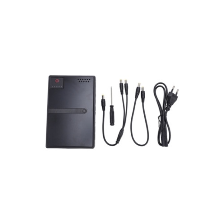 Sursa de alimentare neintreruptibila Sourceups 5v/9v/12v, negru