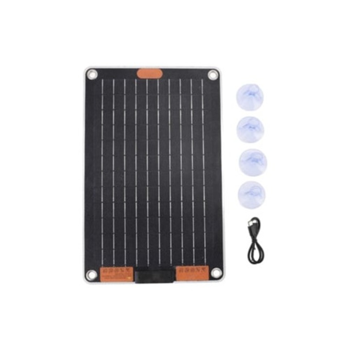 Panou solar cu incarcare rapida, dublu fata, 30x45cm