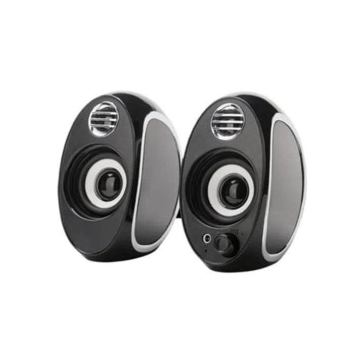 Boxe PC Yizhood Mini USB cu Subwoofer, mici si convenabile