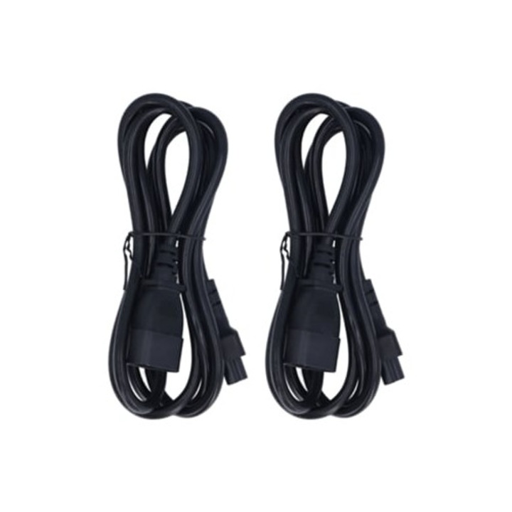 Cabluri de alimentare IEC320 C14 C5, set, versatil, sigur