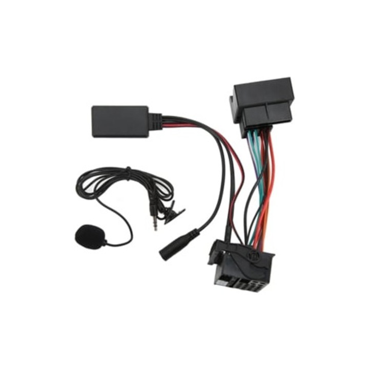 Cablu adaptor Aux Bluetooth 5.0 pentru radio auto Rcd310 Rcd510 Rns510, cu alimentare