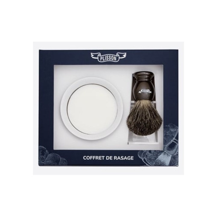 Set de inceput pentru barbierit, PLISSON, accesorii aparate de ras clasice