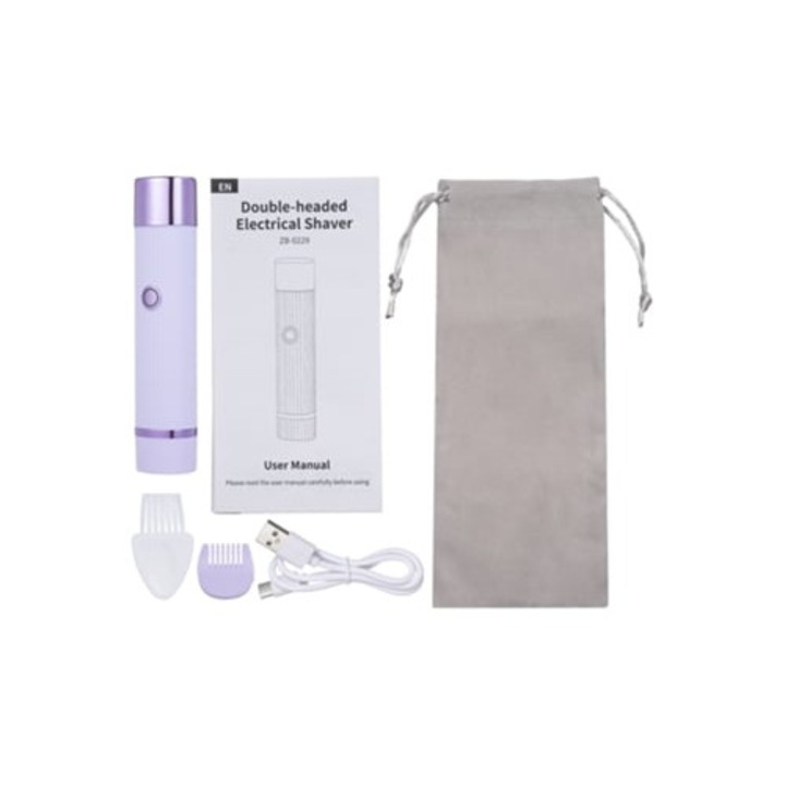 Aparat de tuns pentru femei, set pentru indepartarea parului din nas si sprancene