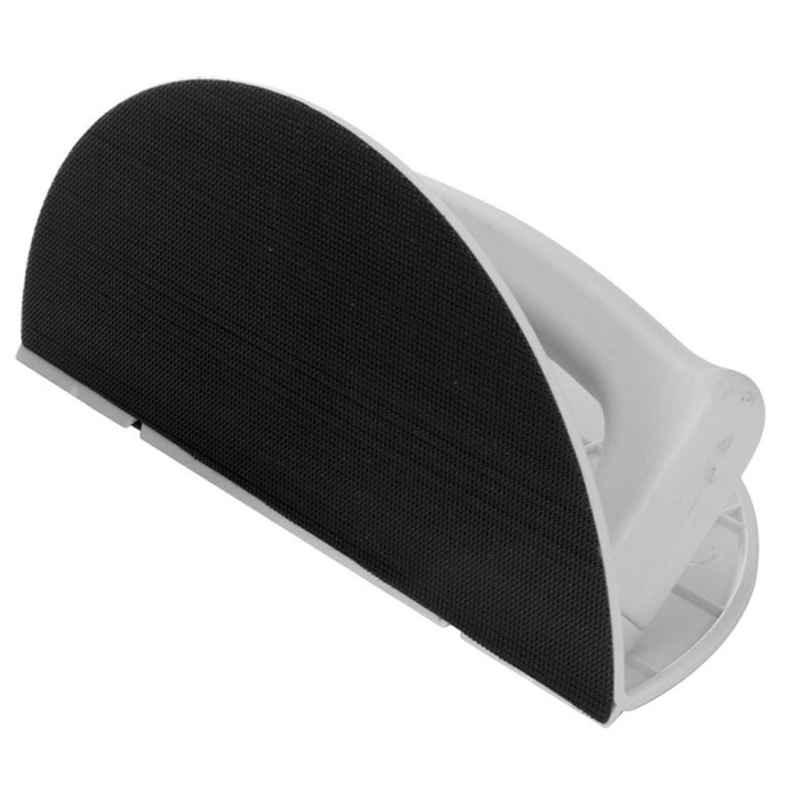 Félkör alakú sarokcsiszoló, öntapadós csiszolópapír készlettel festéshez, csiszoló szerszámok, 9 hüvelyk