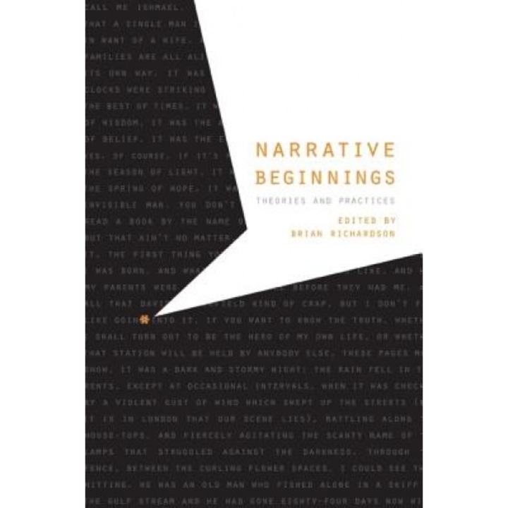 Narrative Beginnings: Theories and Practices, Brian Richardson (Editor)