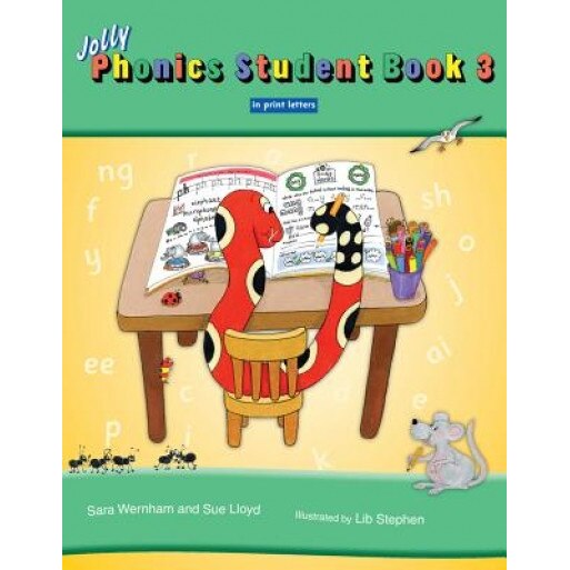Jolly Phonics Student Book 3 (Colour in Print Letters), Sara Wernham (Author)