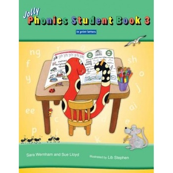 Jolly Phonics Student Book 3 (Colour in Print Letters), Sara Wernham (Author) Jolly Phonics Student Book 3 (Colour in Print Letters), Sara Wernham (Author)