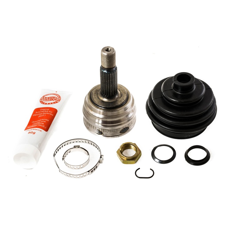 Articulatie homocinetica Master-Sport, szett, Audi 80 B2/B3, 90 B2, Seat Cordoba, Ibiza II, VW, 130x81mm méretű, fekete színű