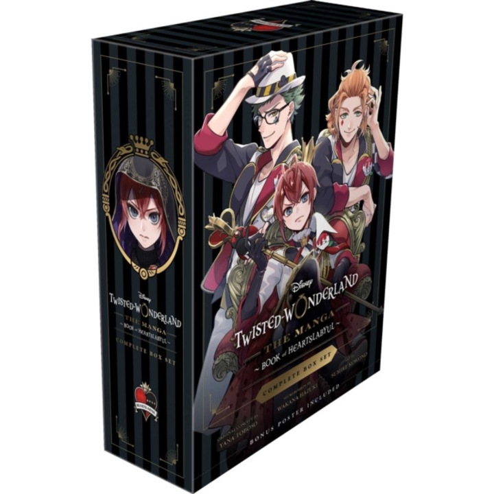Disney Twisted-wonderland: The Manga – Book Of Heartslabyul Complete Box Set - Wakana Hazuki