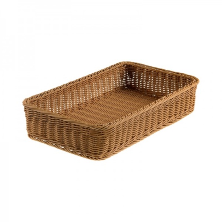 Cos pentru servire maro, Vanity, 53x32.5x10 cm