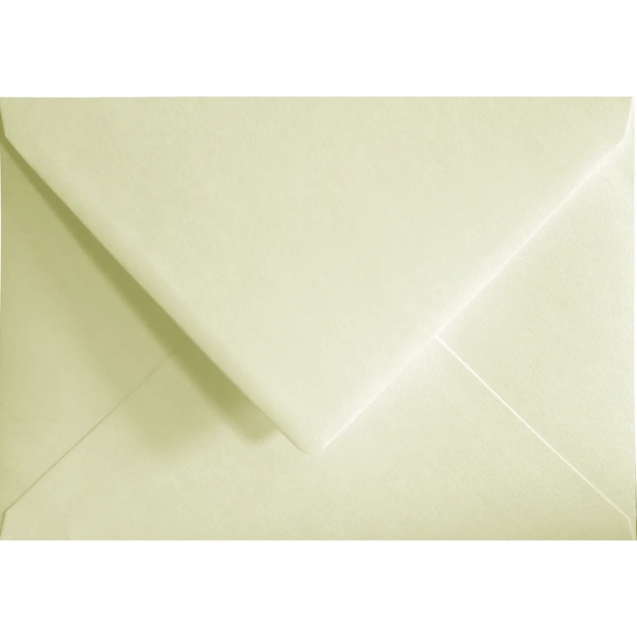 Комплект декоративни пликове, Netuno, Acquerello, Набраздени/Текстурирани, C5, 16.2 x 22.9 см, 160гр/м2, Екрю Аворио, Идеални за покани и поздравителни картички, 25 бр