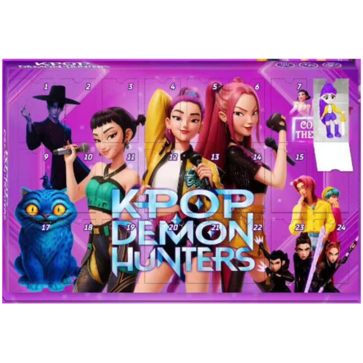 Set 24 figurine advent k pop demon hunters VICTINY® 3 cm