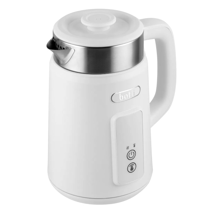 Fierbator electric Adler, 1,5 L, 2000 W, alb, cu baza rotativa si filtru pentru calcar