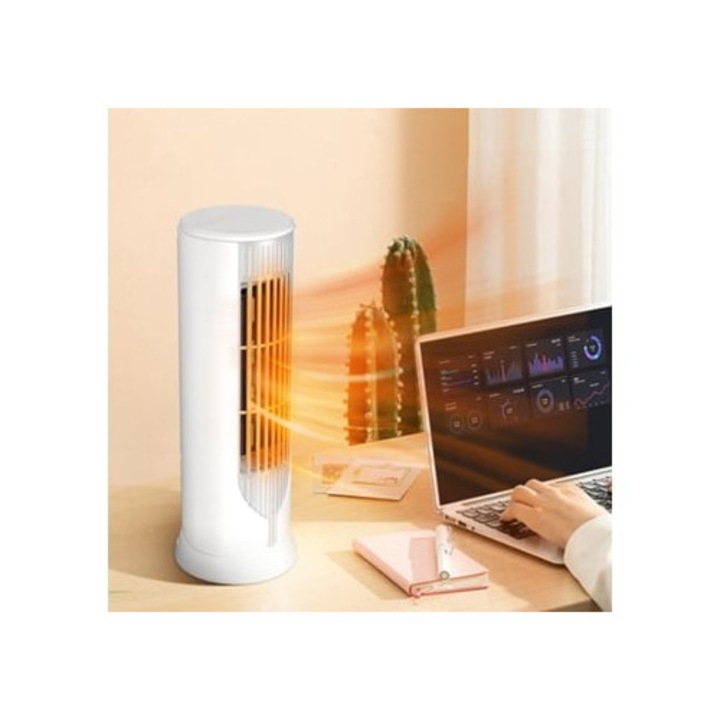 Függőleges hősugárzó ventilátorral, 1000 W, 2 mód